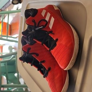Youth Adidas basketball shoes size 2